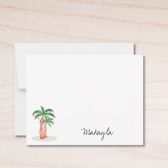 Palm Trees Personalised Card (Creator Uploaded)