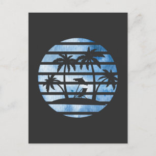 PALM TREES POSTCARD