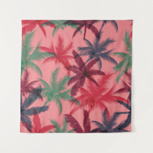 Palm trees seamless pattern tapestry