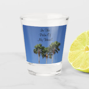Palm Trees Shot Glass
