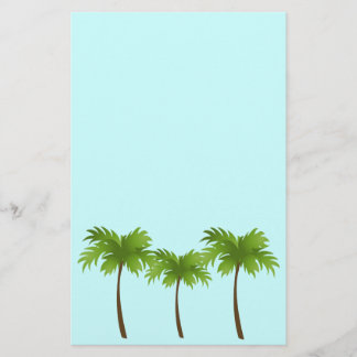 Palm Trees Stationery