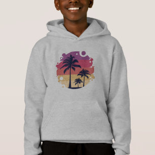 Palm Trees Sunset Logo