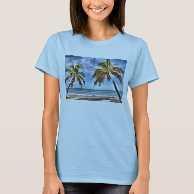 palm trees T-Shirt (Front)