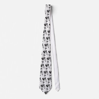palm walker print tie