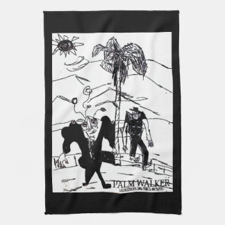 Palm Walker Tea Towel