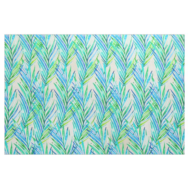 Palm Whisperer Hawaiian Tropical Cool Fabric (Fat Quarter)