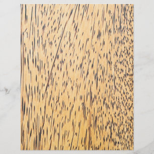Palm-wood texture flyer