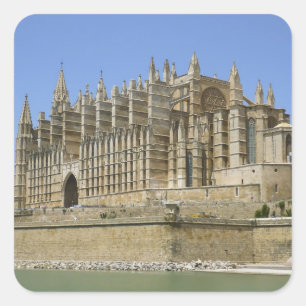 Palma Cathedral Square Sticker