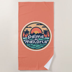 Palma de Mallorca Beach Towel