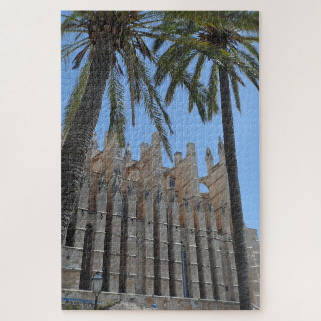 Palma de Mallorca Cathedral Vacation Travel Jigsaw Puzzle (Vertical)