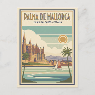 Palma de Mallorca Espana Postcard