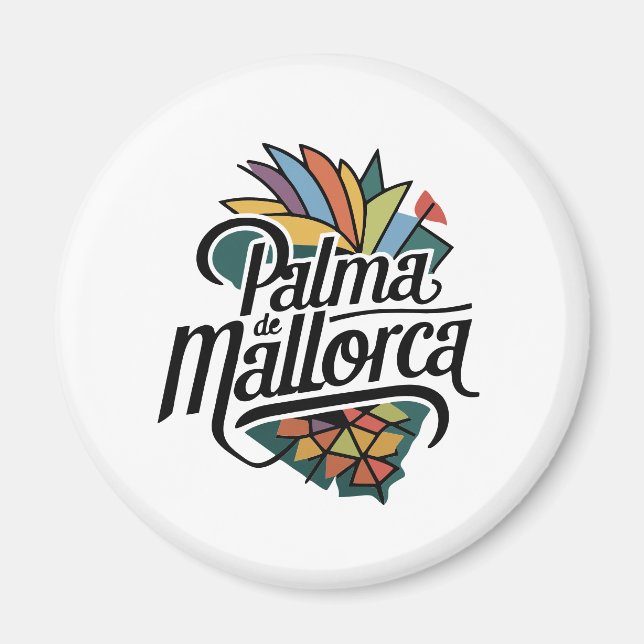 Palma de Mallorca Magnet (Front)