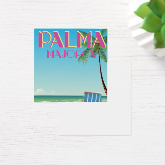 Palma Majorca Beach holiday poster (Desk)