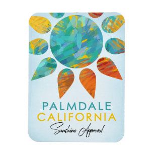 Palmdale California Sunshine Travel Magnet
