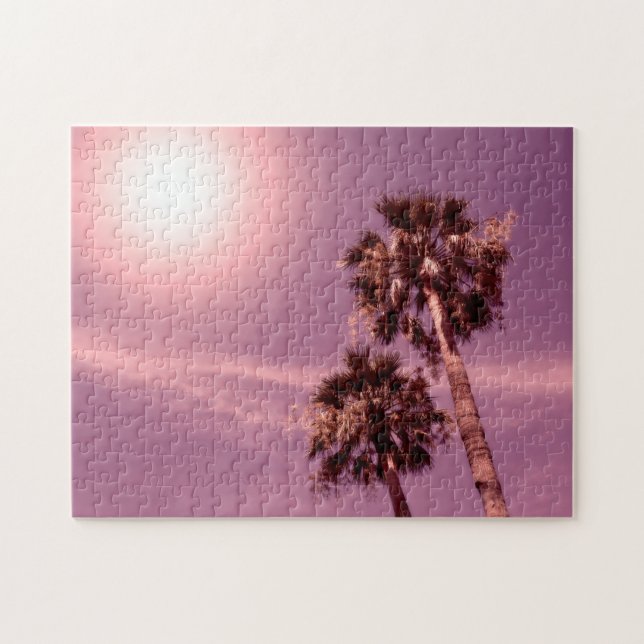 Palmen im Sonnenlicht Jigsaw Puzzle (Horizontal)