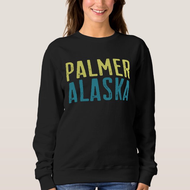 Palmer Alaska Pacific Coast Stacked Sweatshirt (Front)