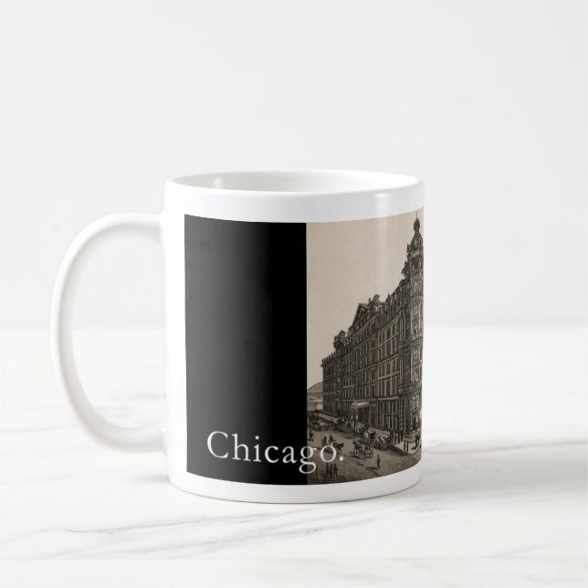Palmer House, Chicago (c. 1880) Coffee Mug (Left)