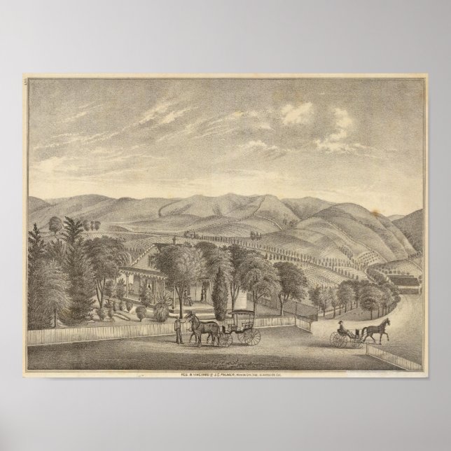 Palmer res, vineyard poster (Front)