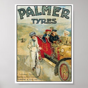 Palmer Tyres Ad Poster