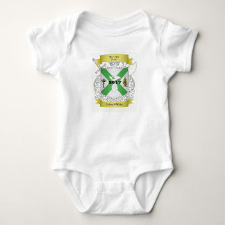 Palmer/White Family Crest Baby All In One Bodysuit