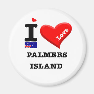 PALMERS ISLAND - I Love Magnet