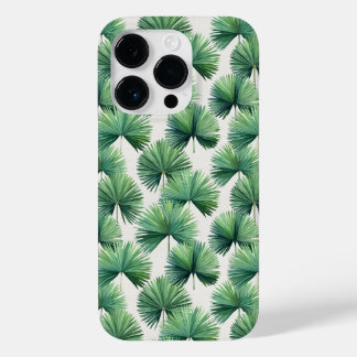 Palmetto Fan Palm Tree Leaves Botanical Tropical Case-Mate iPhone 14 Pro Case