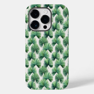 Palmetto Fan Palm Tree Leaves Botanical Tropical iPhone 14 Pro Case