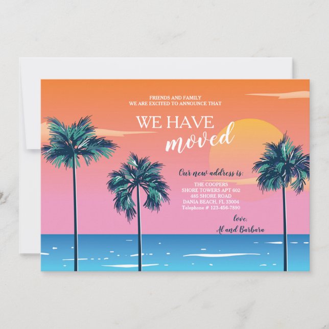 Palmetto Shores Moving Announcement (Front)