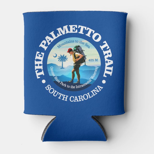 Palmetto Trail (C) Can Cooler (Front)