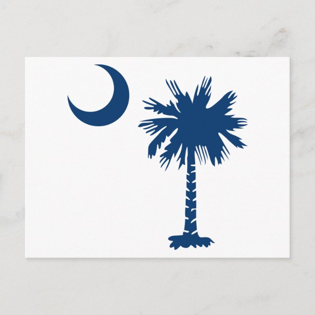 Palmetto Tree Postcard (Front)