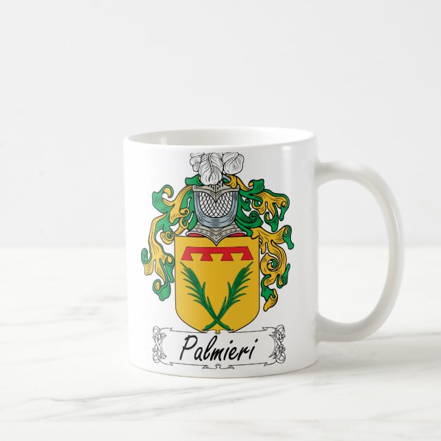 Palmieri Family Crest Coffee Mug (Right)