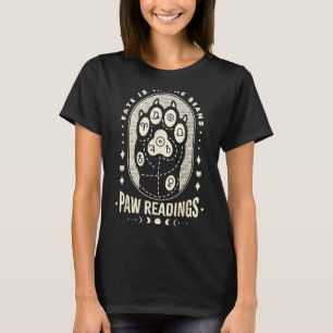 Palmistry Cat Paw - Palm Reading Psychic Readings T-Shirt