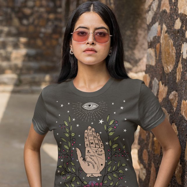 Palmistry Chiromancy Foretelling T-Shirt (Creator Uploaded)