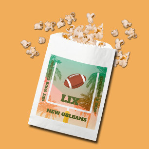 Palms and Football Uprights Party Favour Bags