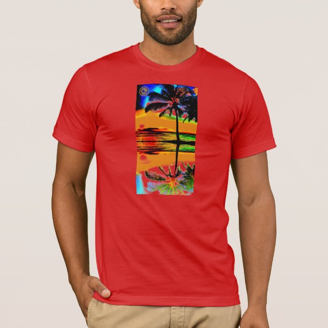 Palms In Reflection T-Shirt (Front)
