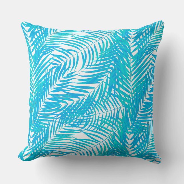 Palms Throw Pillow (Front)