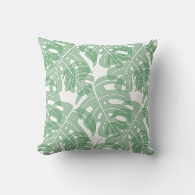 Palms Throw Pillow (Front)