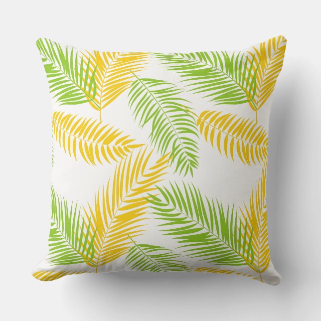 Palms Throw Pillow (Front)