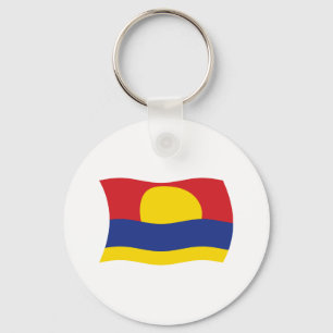 Palmyra Atoll Flag Keychain