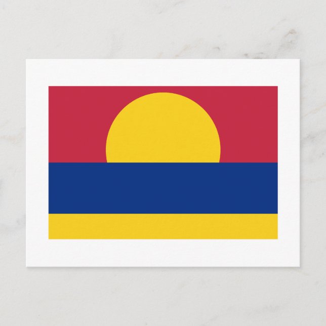 Palmyra Atoll Flag Postcard (Front)