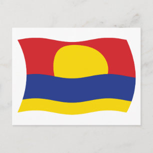 Palmyra Atoll Flag Postcard