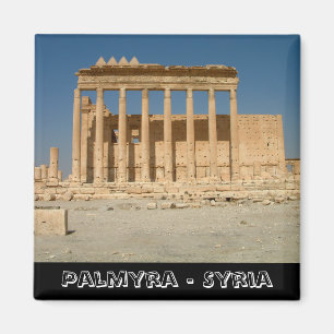 Palmyra, Bell Temple, Syria (Fridge Magnet) Magnet