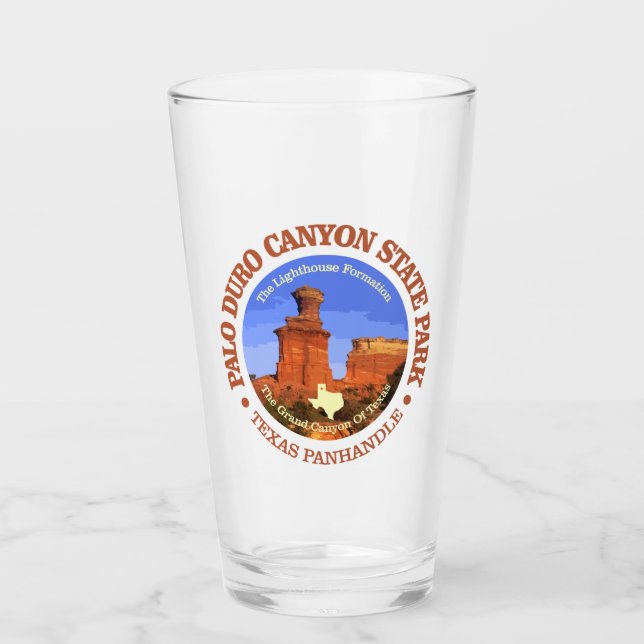 Palo Duro Canyon SP Glass (Front)