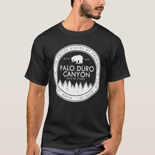 Palo Duro Canyon State Park Texas TX T-Shirt (Front)