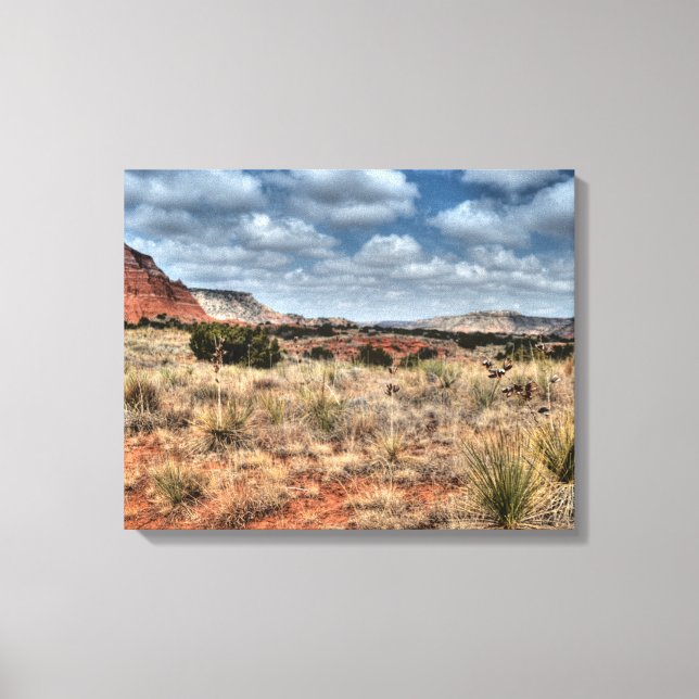 Palo Duro Canyon, Texas Canvas Print (Front)