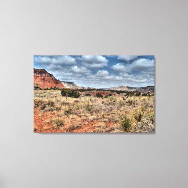Palo Duro Canyon, Texas Canvas Print (Front)