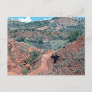 Palo Duro Canyon Trail Postcard