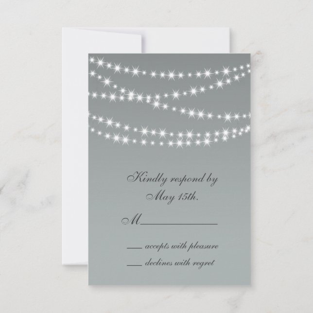 Paloma Grey Twinkle Lights RSVP (Back)