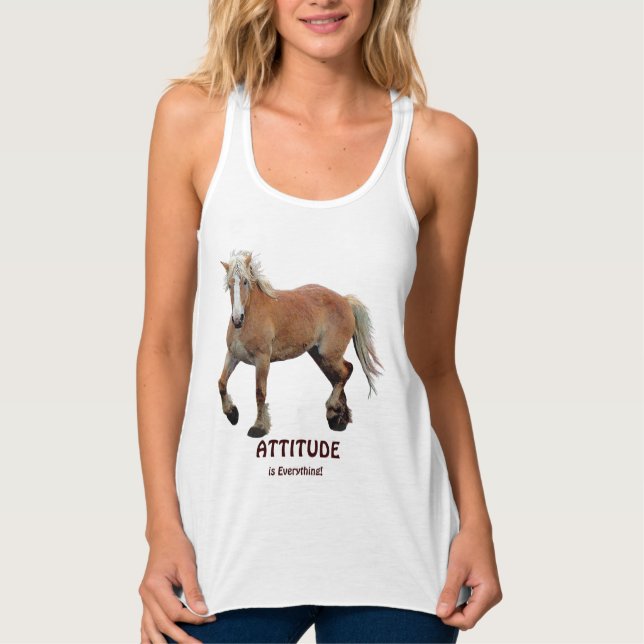 Palomino Belgian Draught Horse-lover Apparel Singlet (Front)