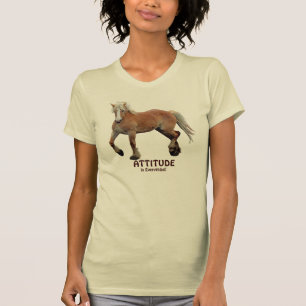 Palomino Belgian Draught Horse Sporty Apparel T-Shirt